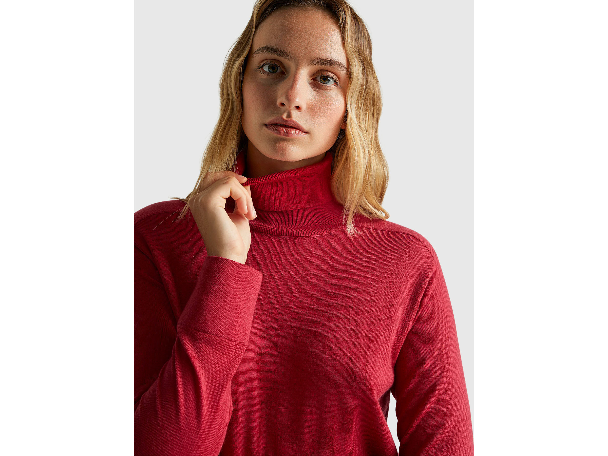 TURTLE NECK SWEATER Women image number 4